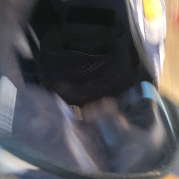 Adidas Butterfly Print Backpack - Black and Yellow - Picture 6 of 6